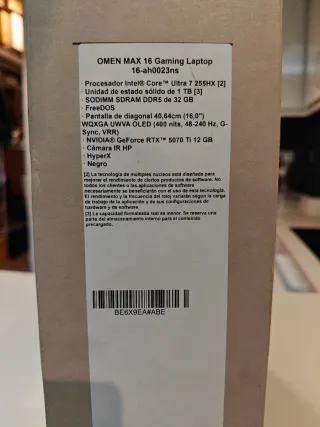 HP Omen Max RTX 5070 Ti 12GB Quasi Nuovo