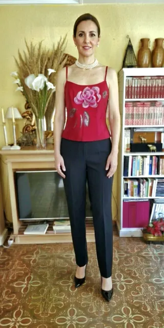 Top Corpiño IVAN J MODA Seda Artesanal