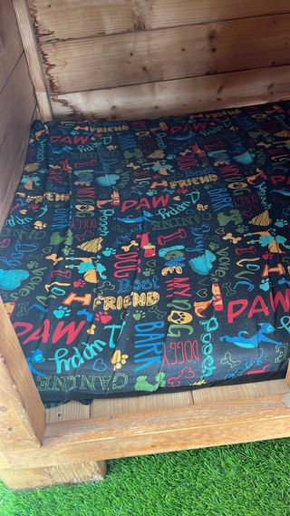 Caseta madera para perro grande