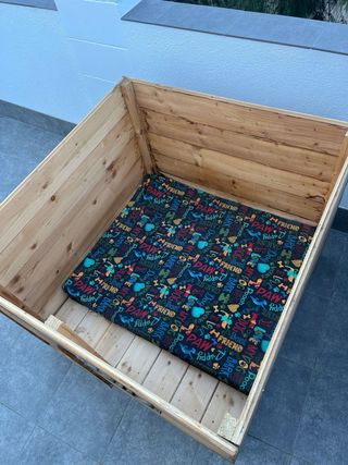 Caseta madera para perro grande