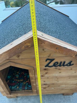 Caseta madera para perro grande