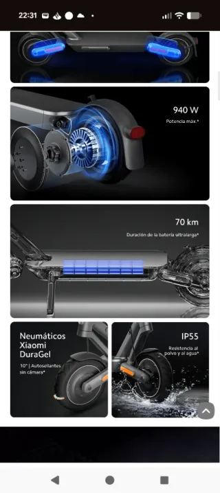 Xiaomi 4 Ultra PATINETE – 470km