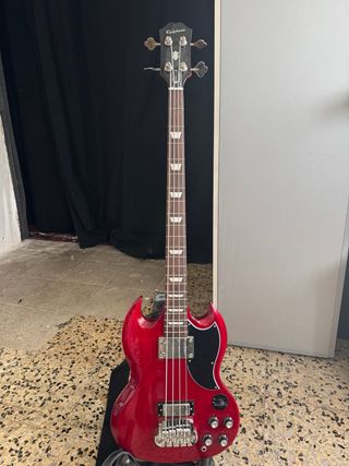 Bajo Epiphone EB 3 Rojo Hipshot
