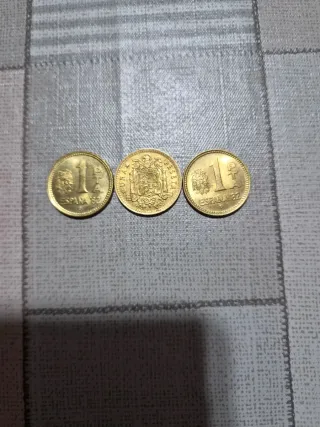 Lote 16 monedas de varios valores y años