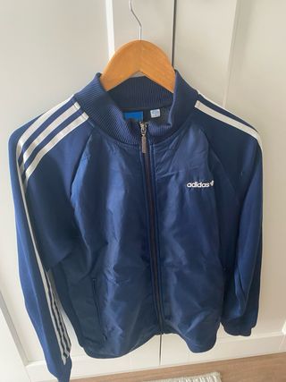 Chaqueta Adidas Azul Original