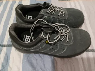 Zapatos de seguridad FAL grises mujer/hombre