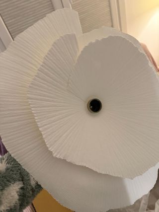 Lámpara Zara Home Papel Blanca Mediana 62cm