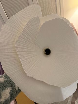 Lámpara Zara Home Papel Blanca Mediana 62cm