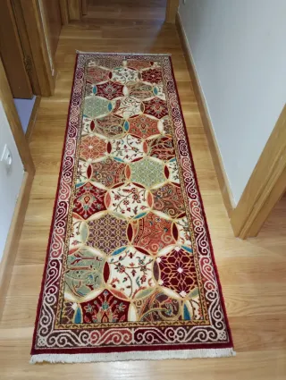 2 Alfombras Pasillo Diseño Oriental