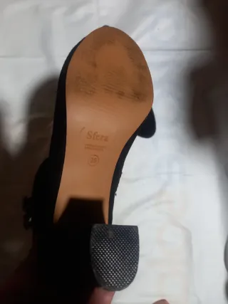 Botas negras de tacón