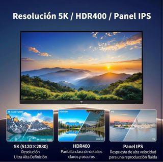 Monitor KTC 27” 5K Dual 160Hz HDR USB-C