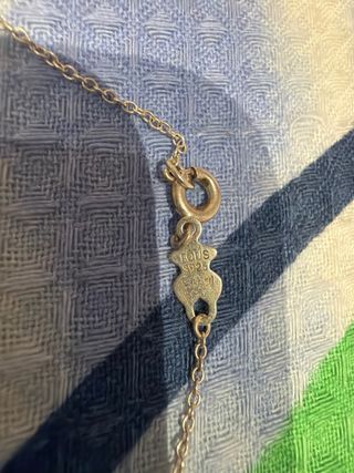 Colgante Tous Oso Perla y Plata