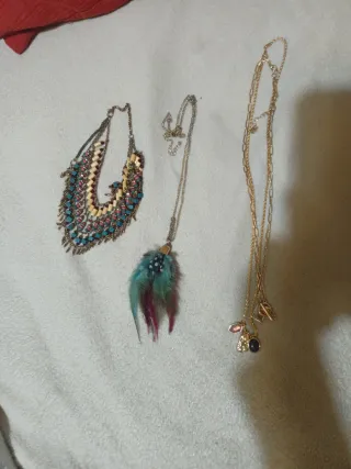 Lote de 3 collares