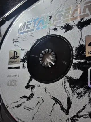 Metal Gear Solid PS1 PAL Eapaña sin manual