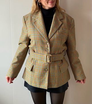 Chaqueta Lana Vintage El Corte Inglés Talla L/XL