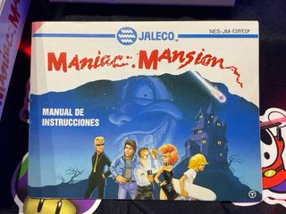 Maniac Mansion NES PAL ESP 🇪🇸, Completo!