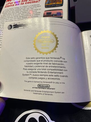 Maniac Mansion NES PAL ESP 🇪🇸, Completo!