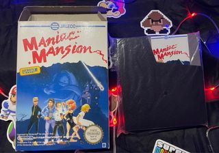 Maniac Mansion NES PAL ESP 🇪🇸, Completo!