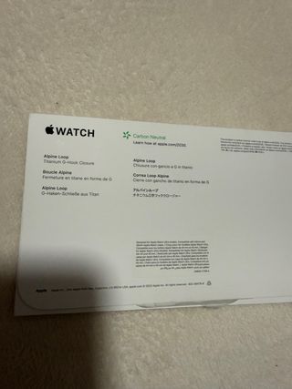 Correa Apple Watch Ultra Azul