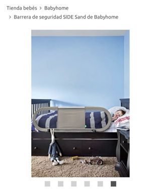 Barrera de seguridad para cama