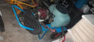 Fumigadora Carretilla Tanque Grande