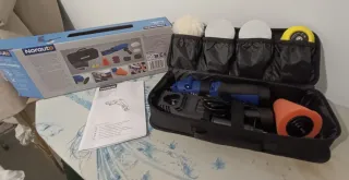 Pulidora a batería con Accesorios no se ha usado