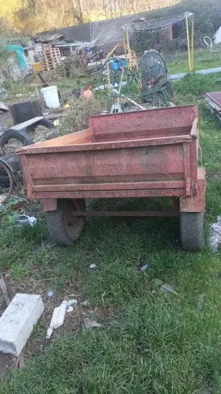 Remolque para motocultor