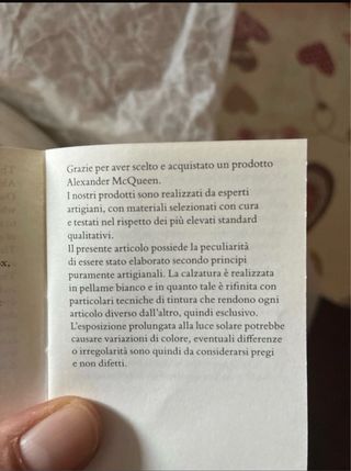 Alexander McQueen Sneakers Bianche