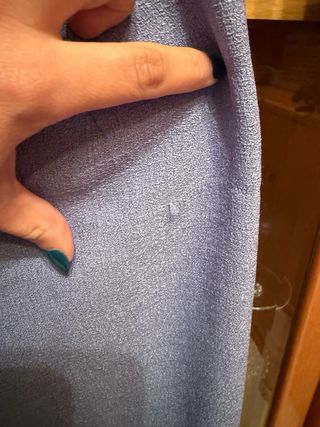 Vestido azul formal mujer