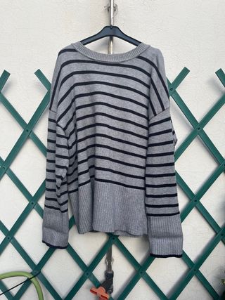 Jersey Zara rayas oversize M