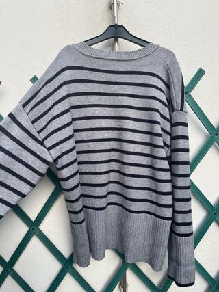 Jersey Zara rayas oversize M
