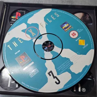 The X-Files PlayStation 1 PS1 4 Dischi