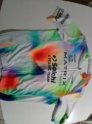 Maillot Ciclismo Matrix Salchi Fitness talla XL