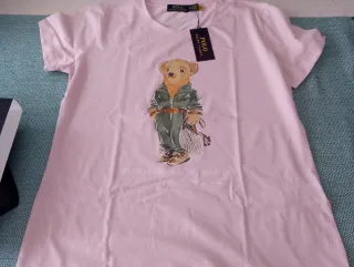 Camiseta Polo Ralph Lauren XL Rosa