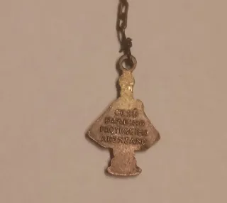 Piccolo rosario argento e cristallo