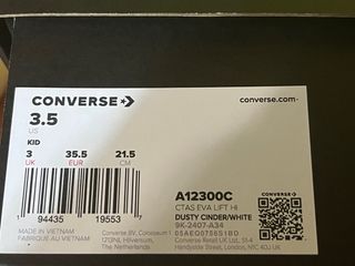 Zapatillas Converse Niña Talla 35