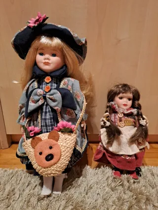 Bambole in porcellana