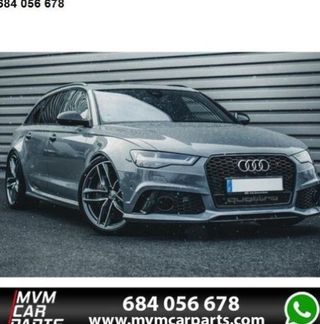 Paragolpes delantero para Audi A6 C7 look RS6