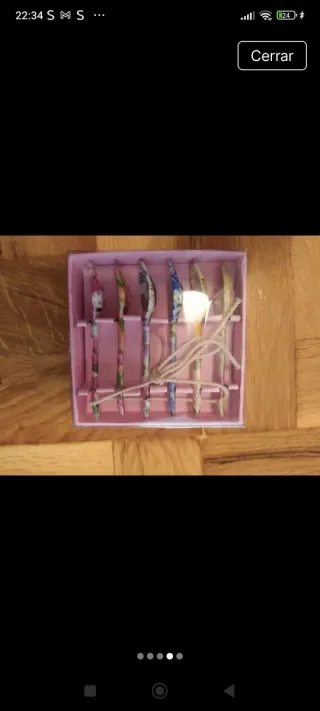 Juego de 6 tazas de café de porcelana