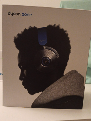 Auriculares Dyson Zone Azules y Plateados
