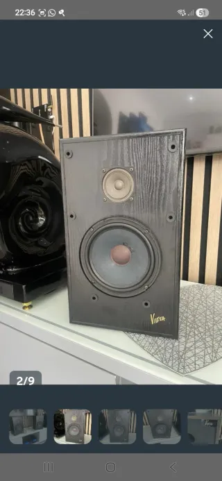 Altavoces vieta hifi 80w rms