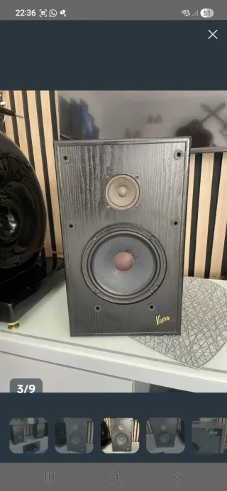 Altavoces vieta hifi 80w rms
