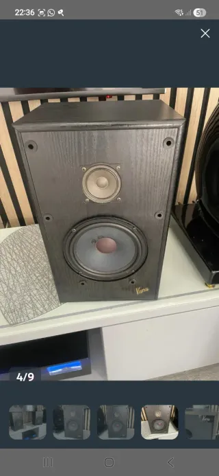 Altavoces vieta hifi 80w rms