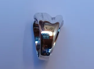 Anillo Oso Tous Plata