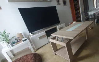 Mueble recibidor, comedor y mesa