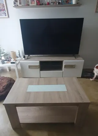 Mueble recibidor, comedor y mesa