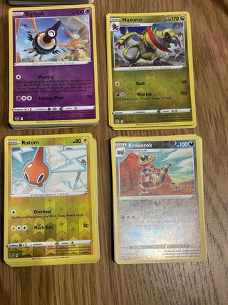 Lote de 248 cartas Pokémon