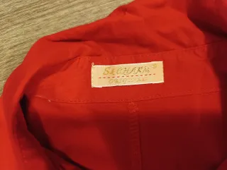 Camicia S&charm donna rossa aderente