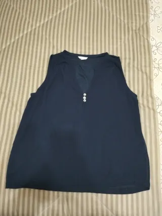 Blusa sin mangas Springfield, talla L