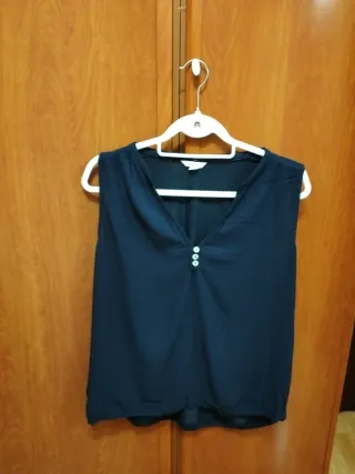 Blusa sin mangas Springfield, talla L